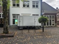 Toiletwagen 3x1x3 Standaard wit - wit wagennummer 101